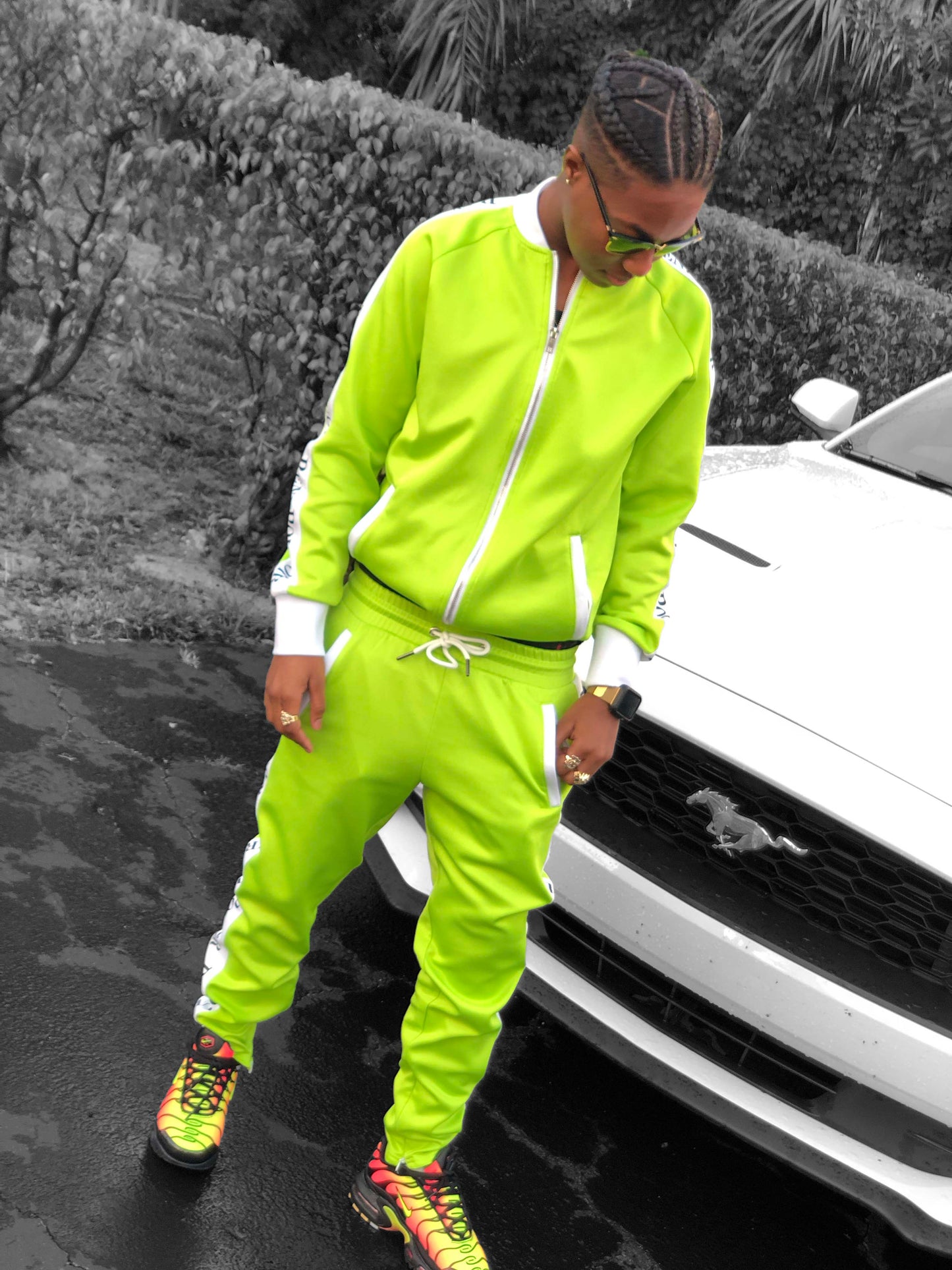 Slime Green Tracksuit